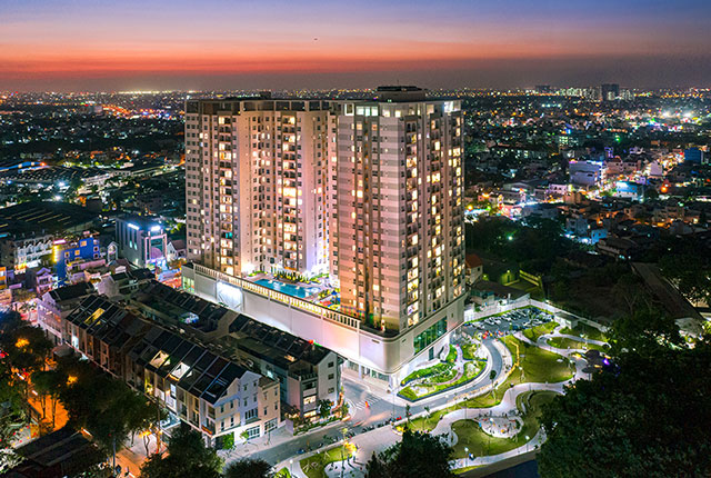 HÌNH ẢNH THỰC TẾ MOONLIGHT RESIDENCES ĐẶNG VĂN BI
