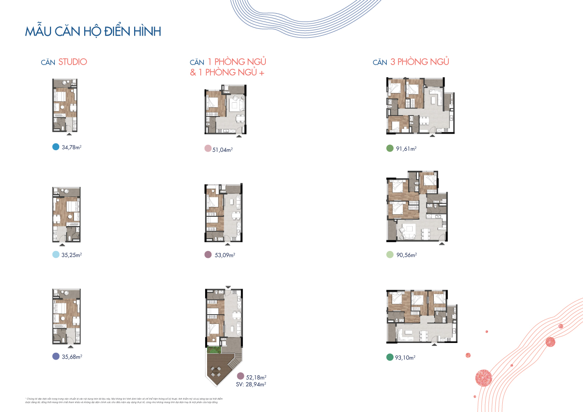 mặt bằng căn hộ New Galaxy Nha Trang